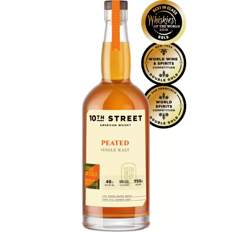 10th-street-american-whiskey-peated-single-malt 10Th Street American Whiskey Peated Single Malt