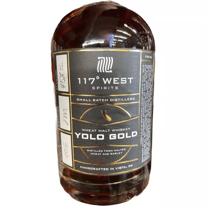 117-west-spirits-yolo-gold-whiskey-750-ml 117 West Spirits Yolo Gold Whiskey (750 ml)