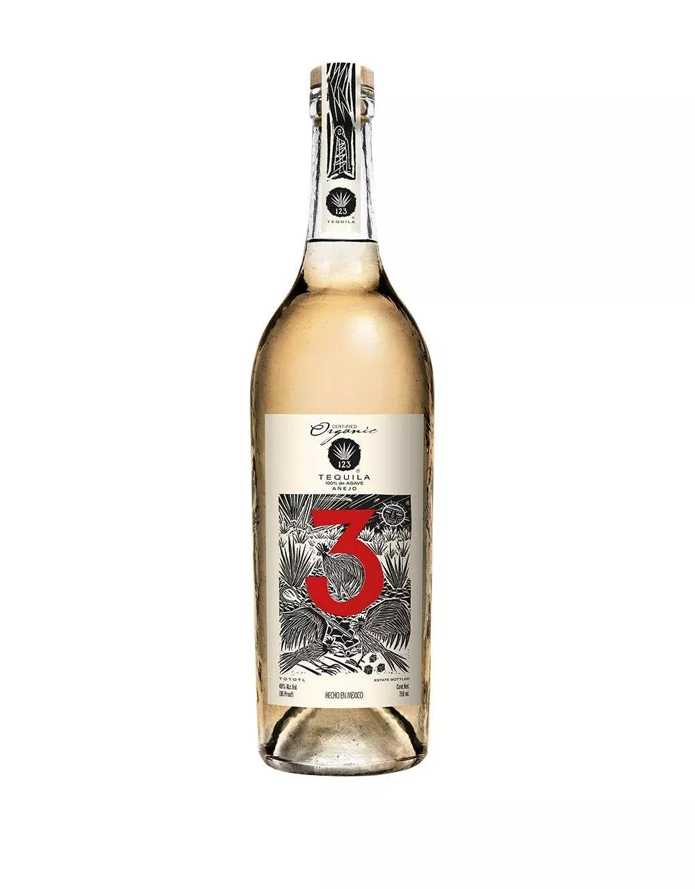 123-tequila-ejo-3-80-750ml 123 Tequila Añejo 3 80 750ML
