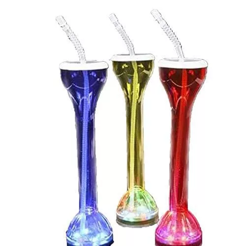 13-50-flashing-plastic-yard-glass 13.50" FLASHING PLASTIC YARD GLASS