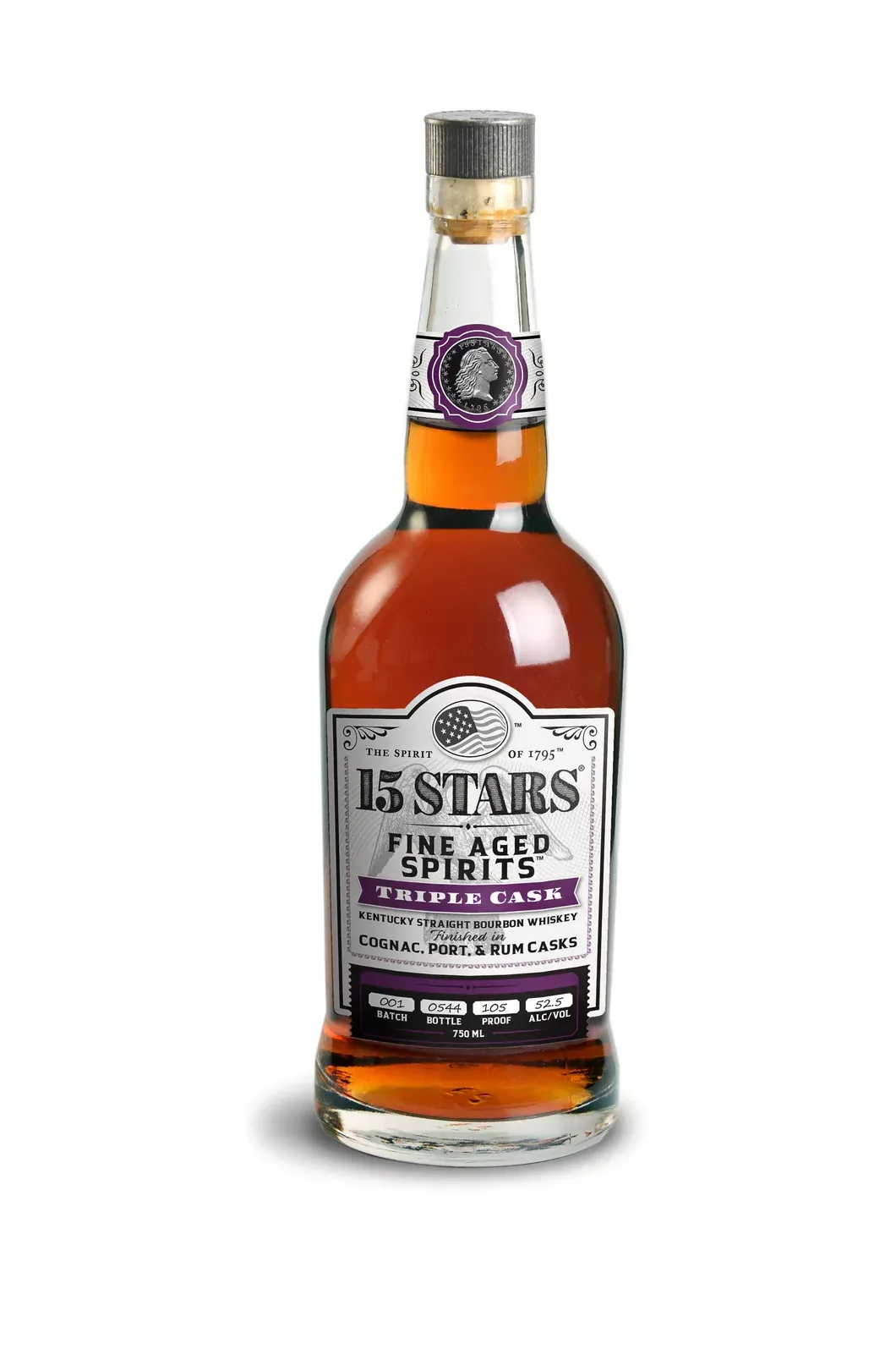 15-stars-triple-cask-straight-bourbon-whiskey-750ml 15 Stars Triple Cask Straight Bourbon Whiskey 750ml
