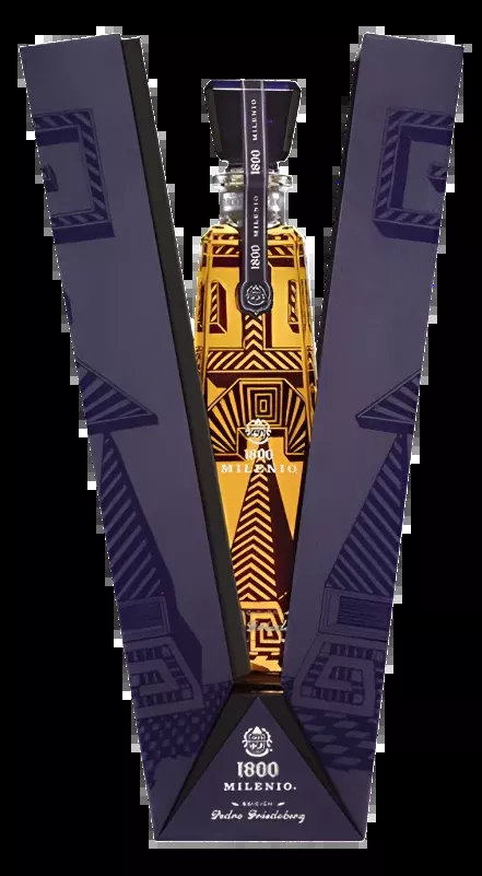 1800-milenio-pedro-friedeberg-limited-edition-tequila-extra-anejo-750ml 1800 MILENIO PEDRO FRIEDEBERG LIMITED EDITION TEQUILA EXTRA ANEJO 750ML
