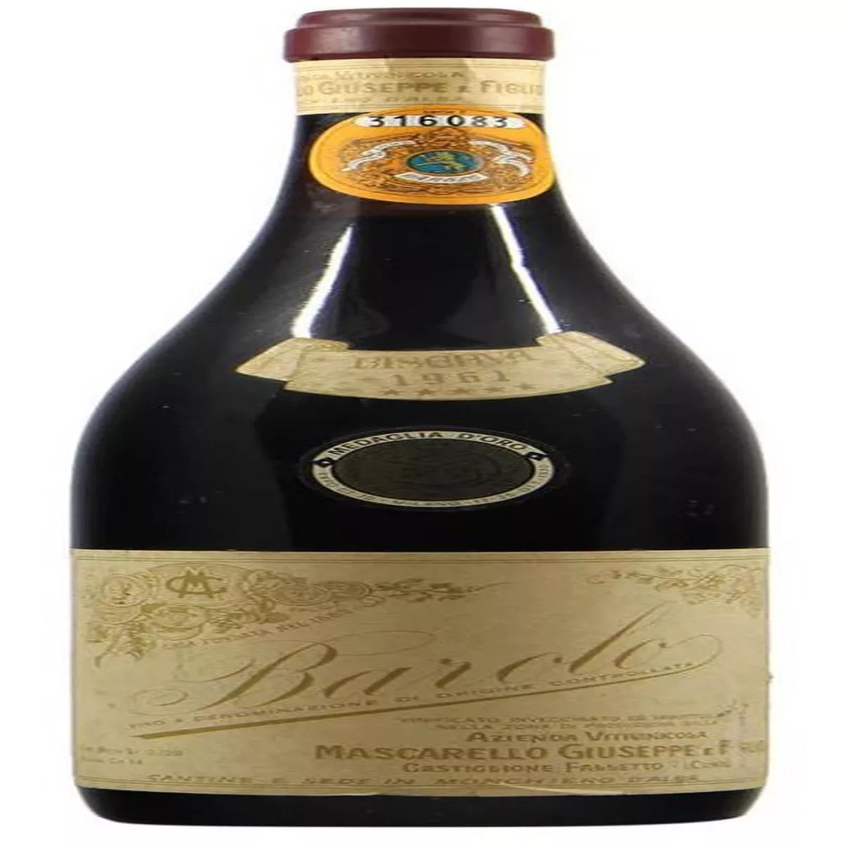 1961 | Giuseppe Mascarello e Figlio | Barolo Riserva