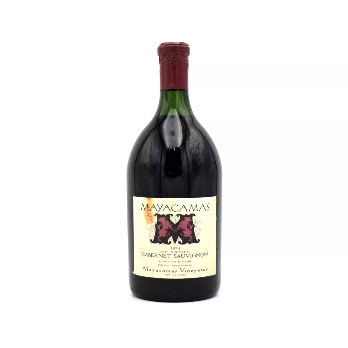 1974 Mayacamas Vineyards Cabernet Sauvignon 1.5L