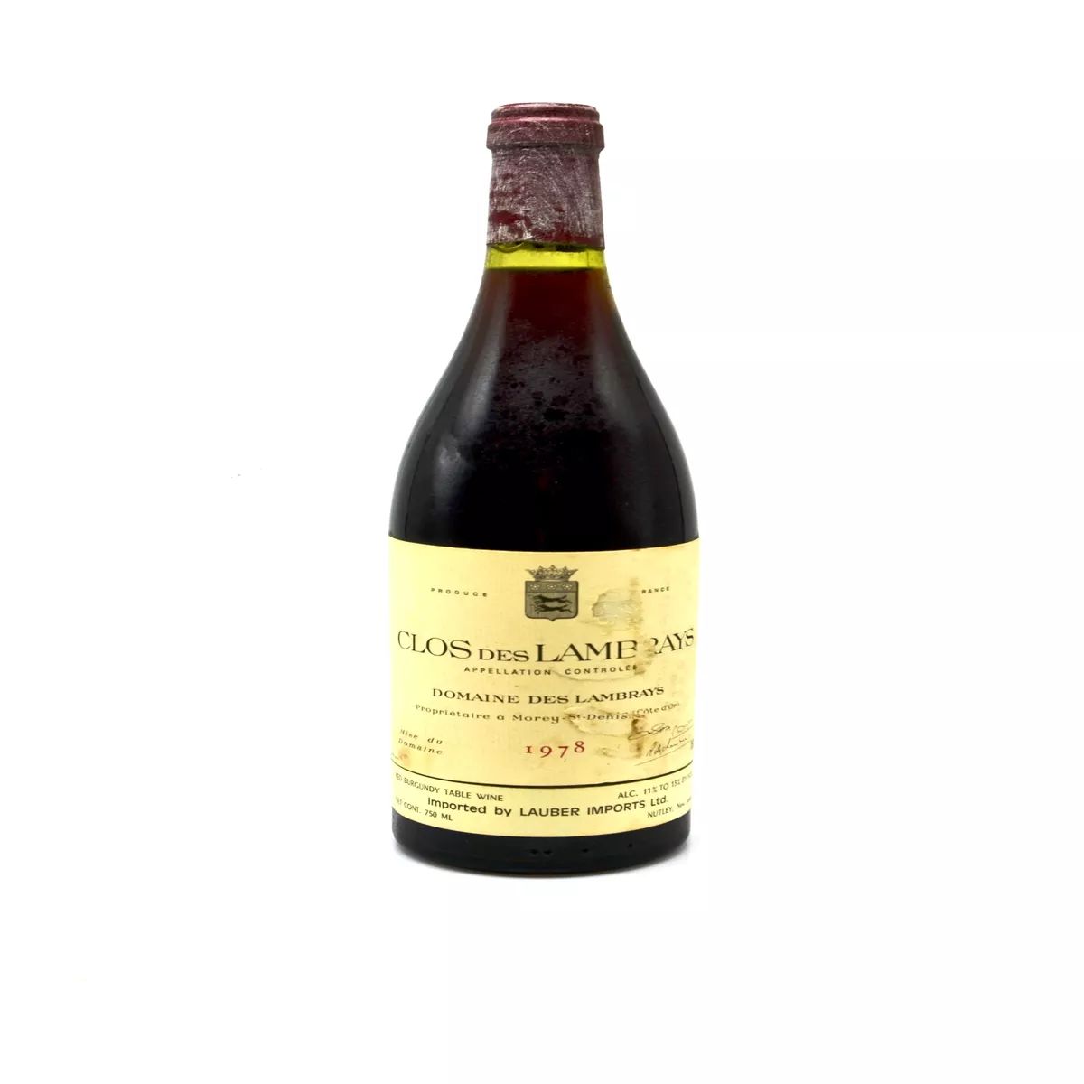 1978-domaine-des-lambrays-clos-des-lambrays 1978 | Domaine des Lambrays | Clos des Lambrays