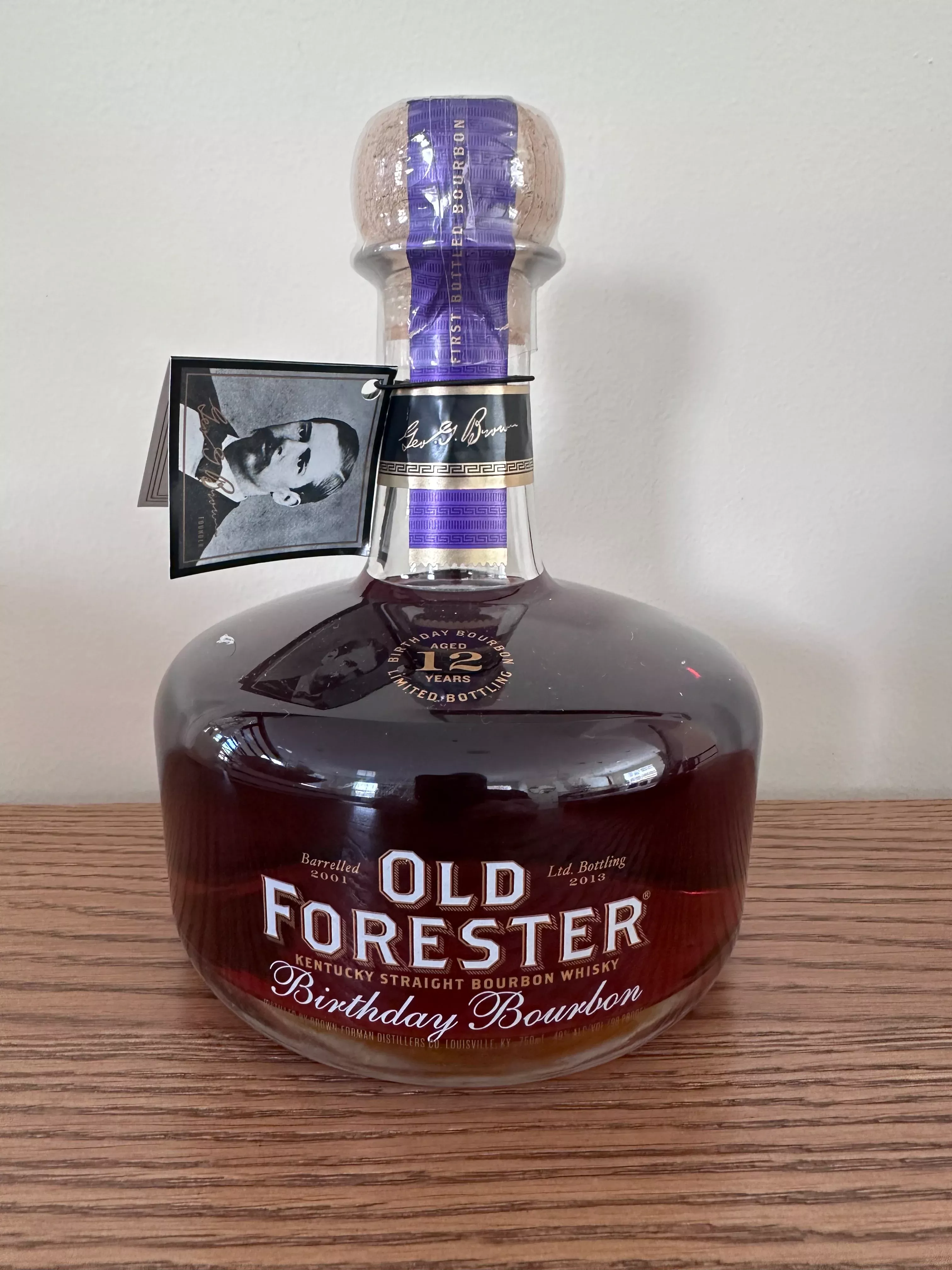 2013-old-forester-birthday-bourbon-12-year-old-kentucky-straight-bourbon-whiskey 2013 Old Forester Birthday Bourbon 12 Year Old Kentucky Straight Bourbon Whiskey 750ml