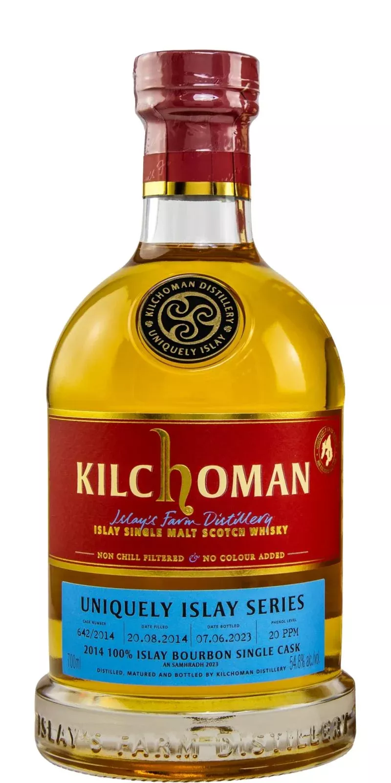 2014-kilchoman-uniquely-islay-series-bourbon-single-cask-single-malt-scotch-whis 2014 Kilchoman Uniquely Islay Series Bourbon Single Cask Single Malt Scotch Whisky 750ml