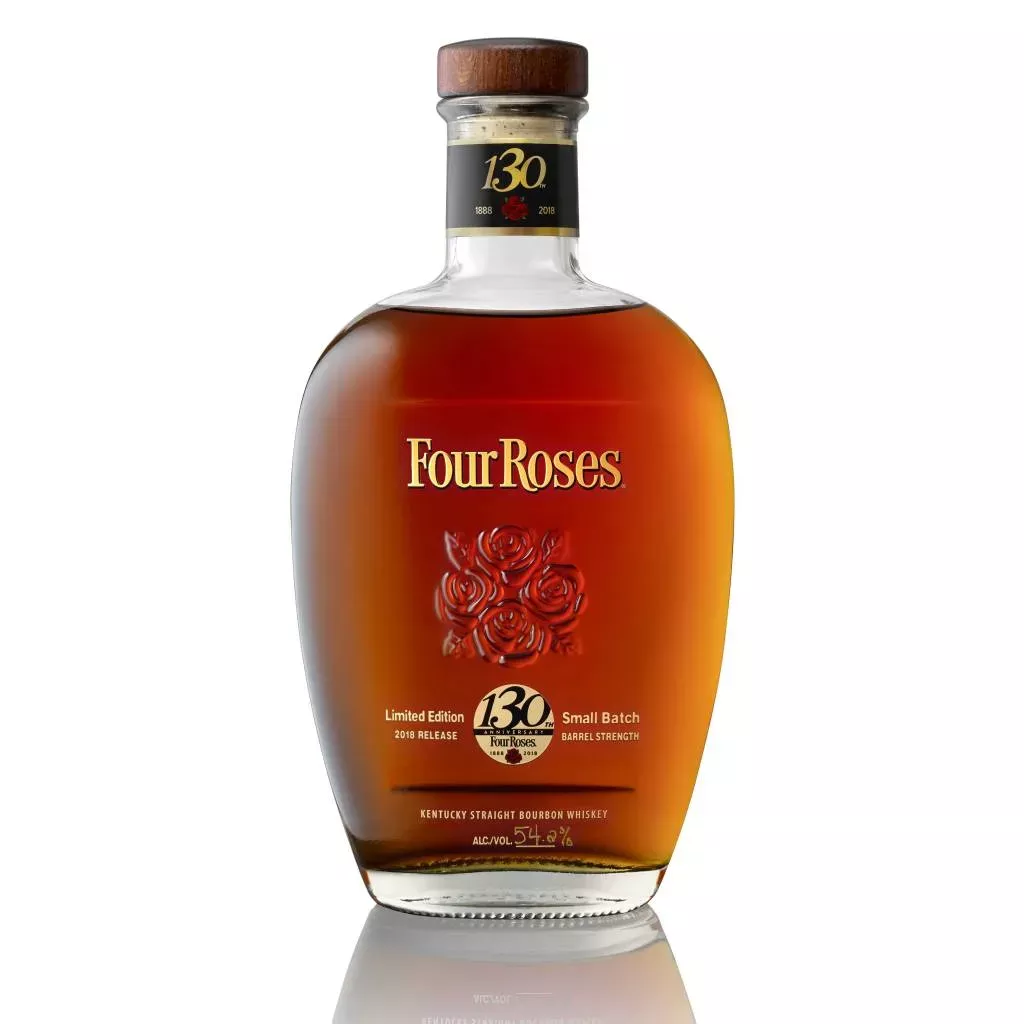 2018-four-roses-130th-anniversary-limited-edition-small-batch-barrel-strength-ke 2018 Four Roses 130th Anniversary Limited Edition Small Batch Barrel Strength Kentucky Straight Bourbon Whiskey 750ml