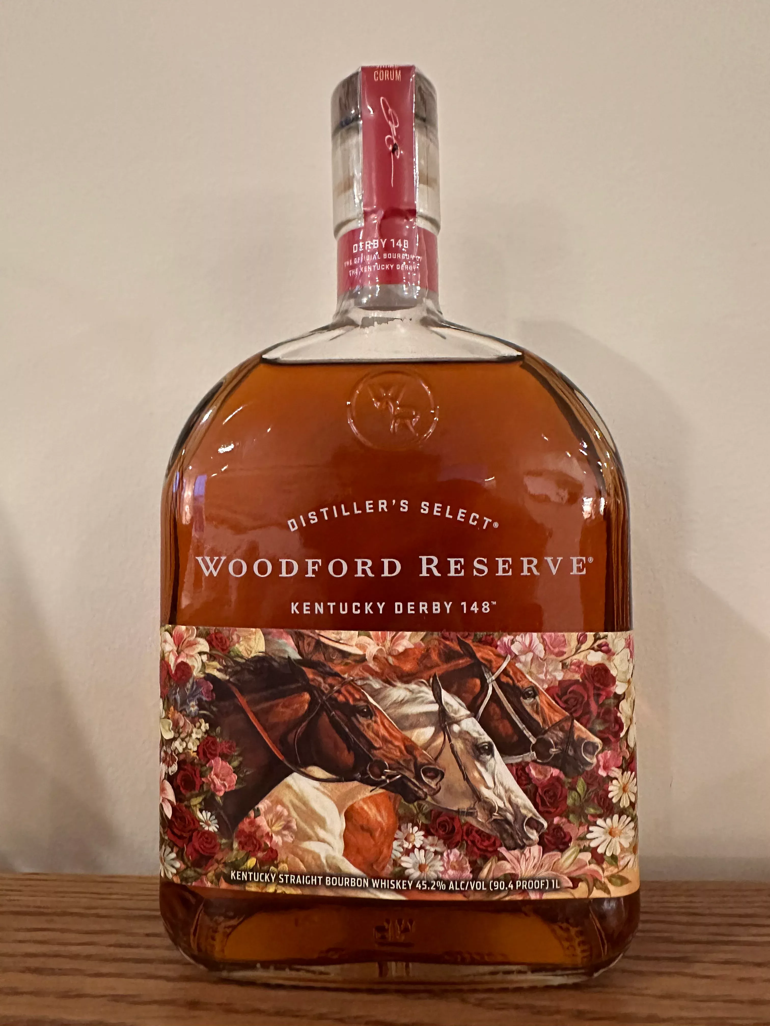 2022 Woodford Reserve Kentucky Derby 148th Edition Straight Bourbon Whiskey 1Lt