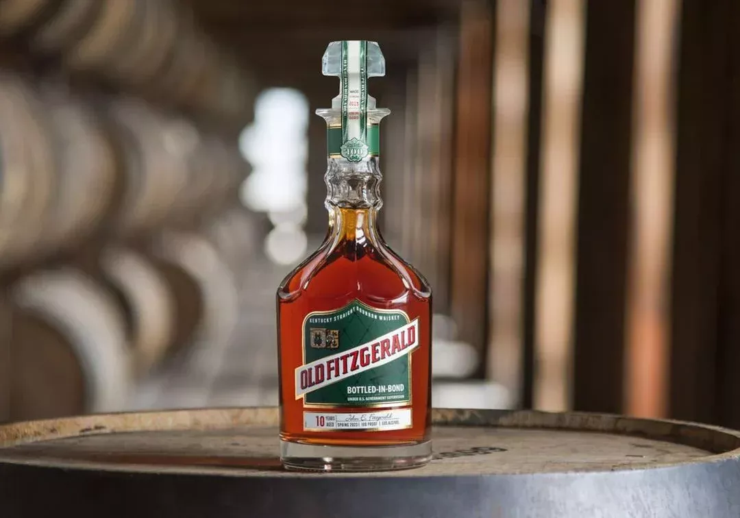 2023-old-fitzgerald-10-year-old-bottled-in-bond-kentucky-straight-bourbon-whiske 2023 Old Fitzgerald 10 Year Old Bottled in Bond Kentucky Straight Bourbon Whiskey