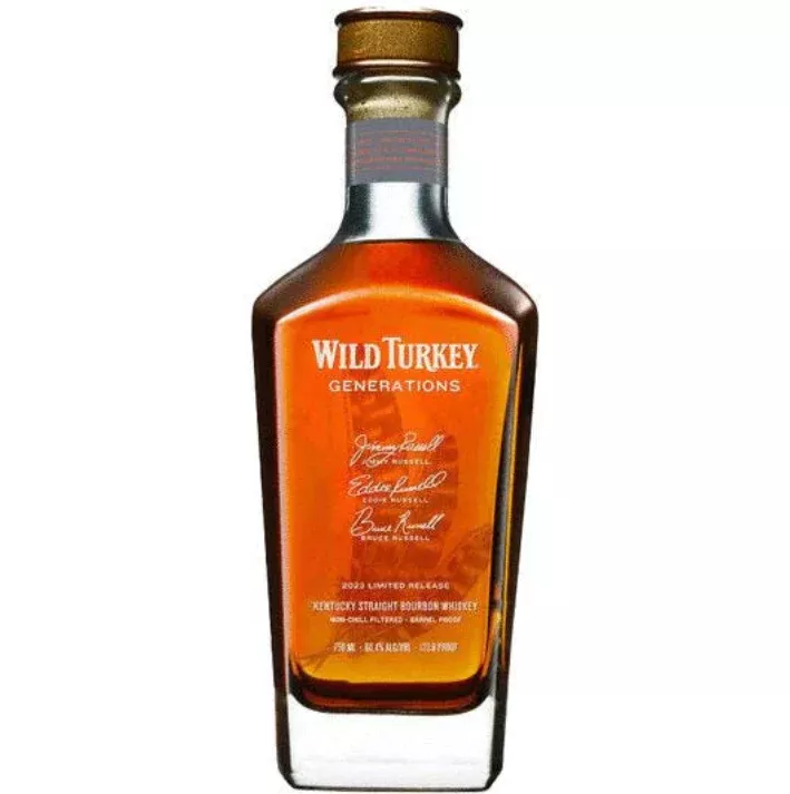2023 Wild Turkey Generations Kentucky Straight Bourbon Whiskey 750ml