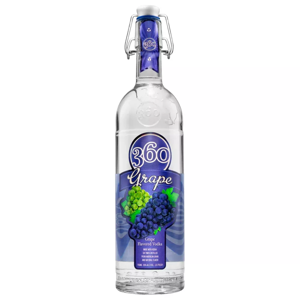 360 Grape Flavored Vodka