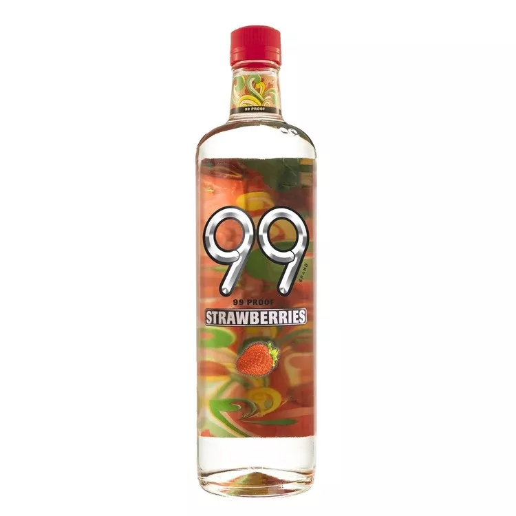 99-brand-strawberries-liqueur-99-750ml 99 Brand Strawberries Liqueur 99 750Ml