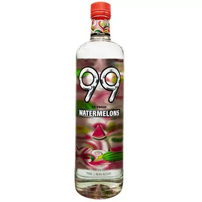 99-brand-watermelon-schnapps-99-750ml 99 Brand Watermelon Schnapps 99 750ML