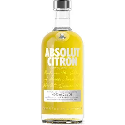 absolut-lemon-flavored-vodka-citron-80-750ml Absolut Lemon Flavored Vodka Citron 80 750ML