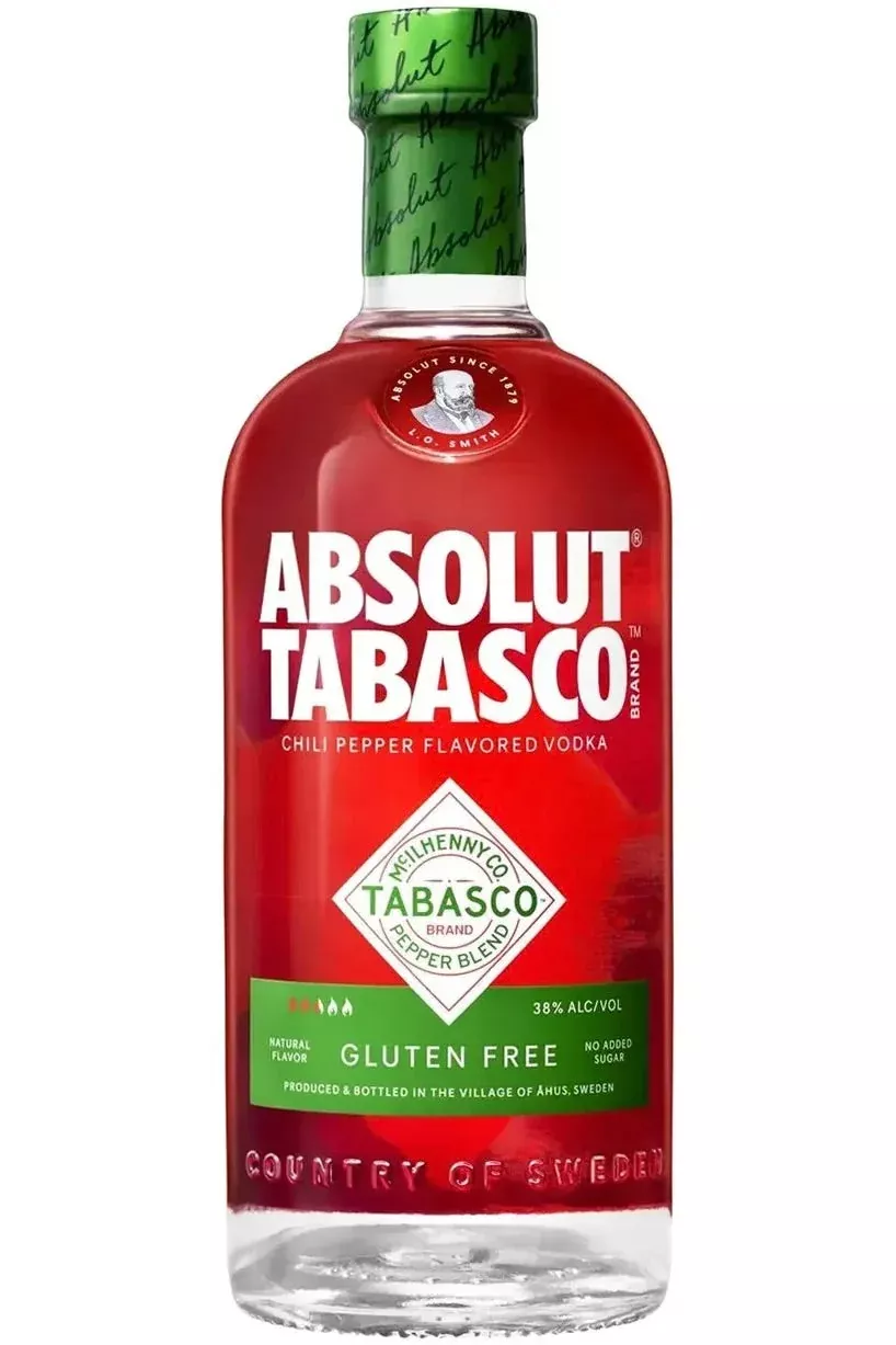 ABSOLUT VODKA TABASCO BLEND SWEDEN 1L