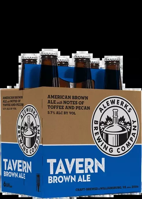 alewerks-tavern-ale-american-brown-alebeer-12-oz-bottle-6-pack Alewerks Tavern Ale American Brown AleBeer 12-Oz Bottle 6-Pack