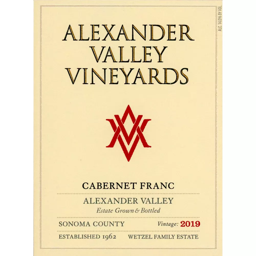 Alexander Valley Vineyards Estate Cabernet Franc 750ml