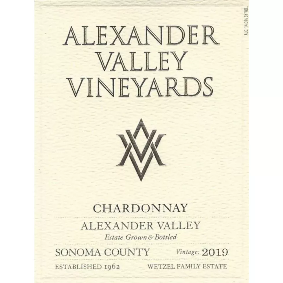 Alexander Valley Vineyards Estate Chardonnay 750ml