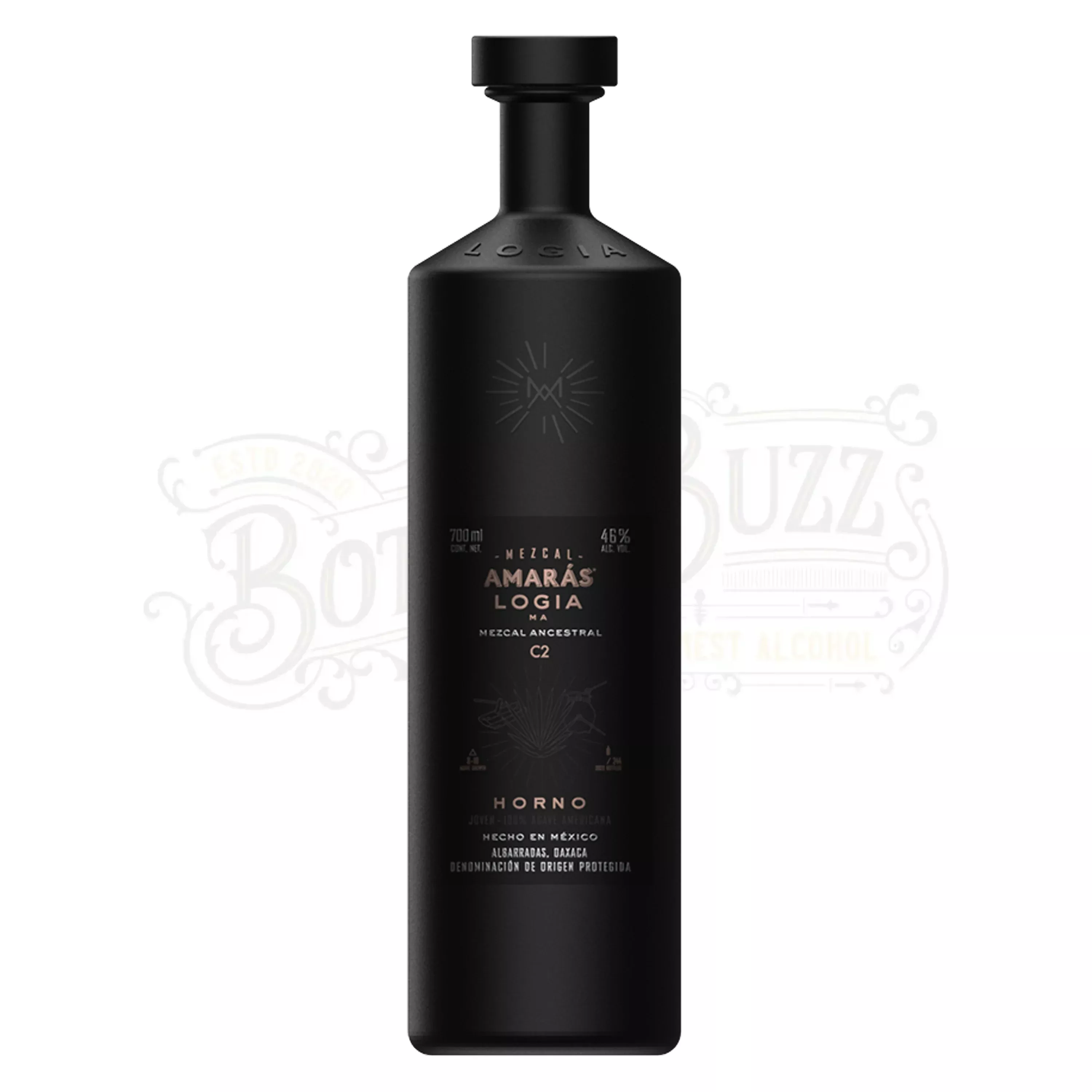 Amaras Mezcal Ancestral Ma Joven Logia C2 Horno 700ml