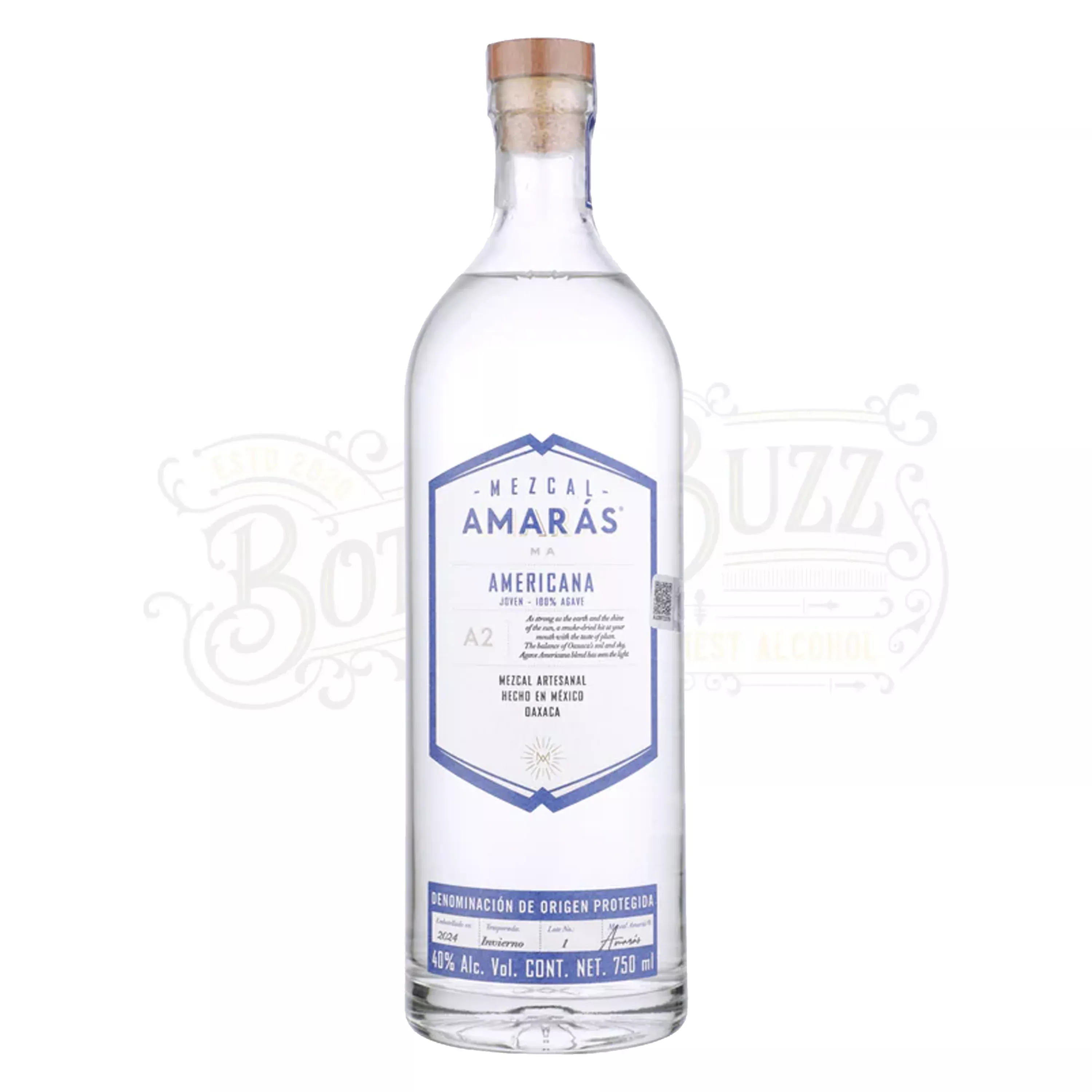 Amaras Mezcal Artesanal Ma Joven Americana A2