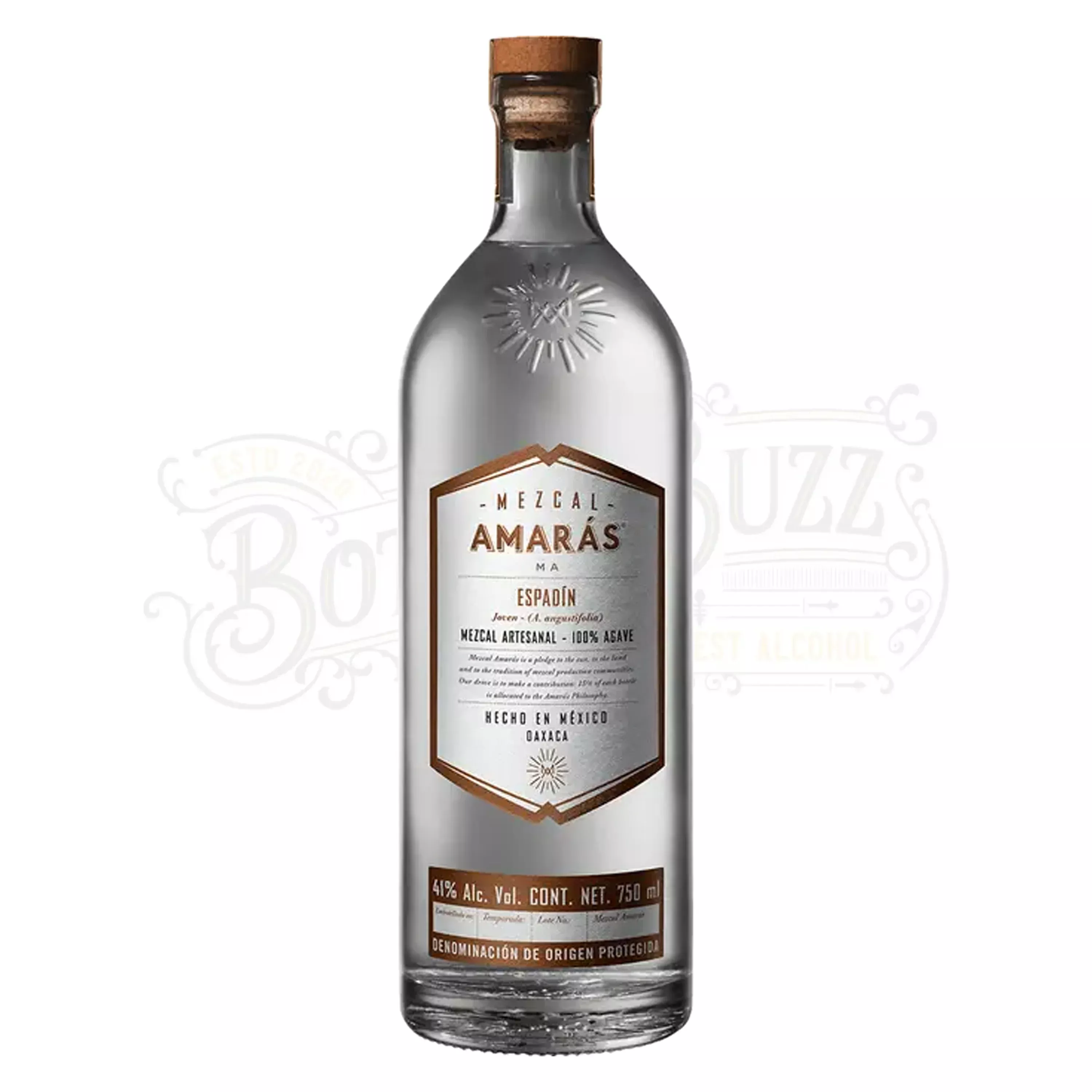Amaras Mezcal Joven Espadin 200ml