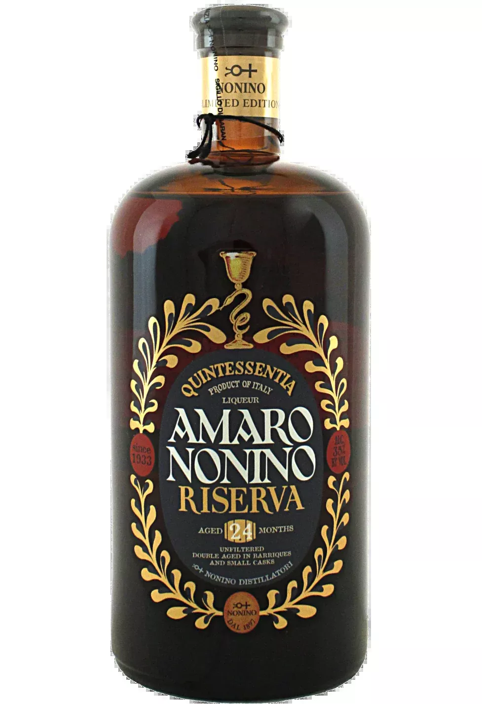 amaro-nonino-liqueur-quintessentia-riserva-limited-edition-italy-750ml AMARO NONINO LIQUEUR QUINTESSENTIA RISERVA LIMITED EDITION ITALY 750ML
