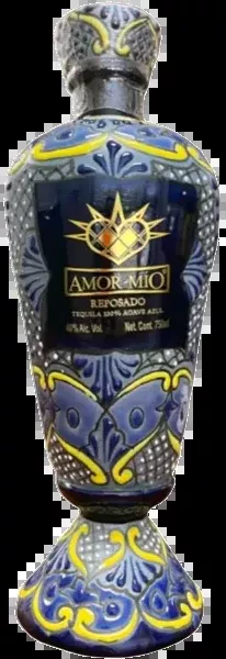 AMOR MIO TEQUILA REPOSADO CERAMIC BOTTLE 750ML