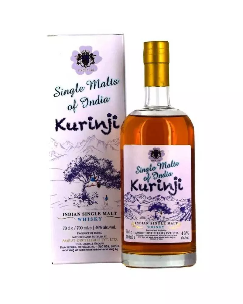 AMRUT KURINJI WHISKEY SINGLE MALT INDIA 750ML