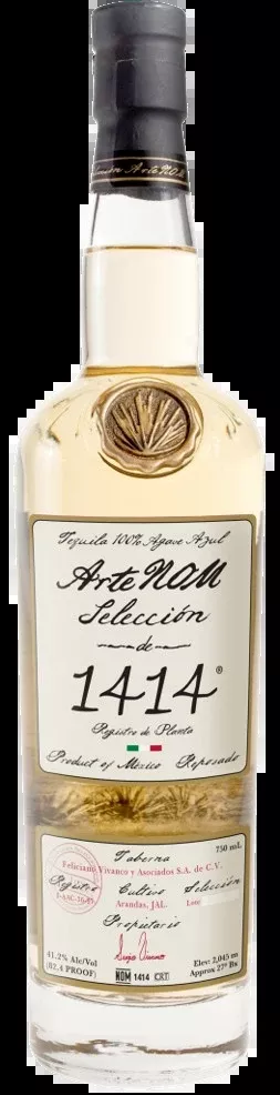 ARTENOM TEQUILA REPOSADO SELECCION 1414 750ML