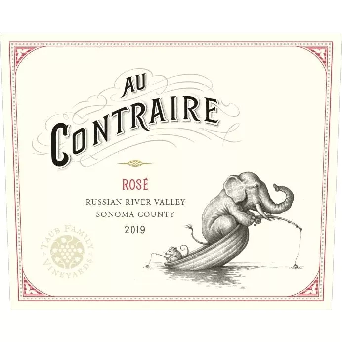 Au Contraire Russian River Valley Pinot Noir Rose 750ml