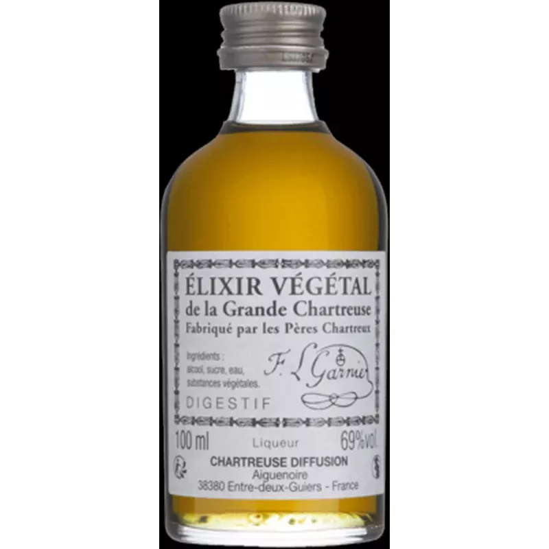 Chartreuse Elixir Vegetal de la Grande Chartreuse Liqueur 100ml