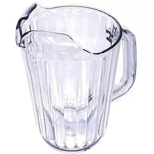 choice-32-oz-clear-san-plastic-water-pitcher-bpa-free Choice 32 oz. Clear SAN Plastic Water Pitcher, BPA free