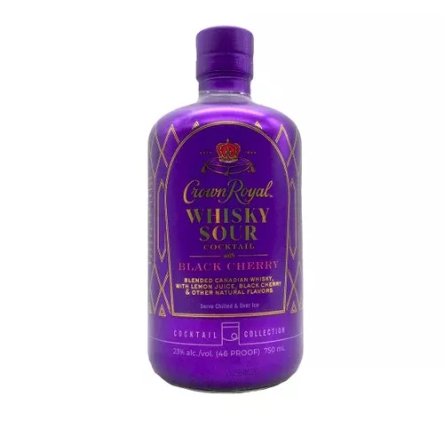 crown-royal-black-cherry-whisky-sour-cocktail-750ml Crown Royal Black Cherry Whisky Sour Cocktail 750ml