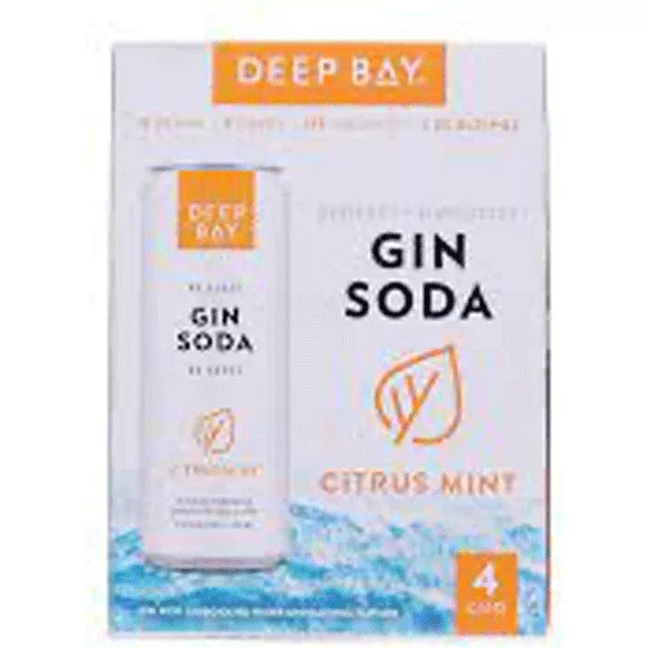 deep-bay-gin-soda-citrus-mint-4pk Deep Bay Gin Soda Citrus Mint 4pk