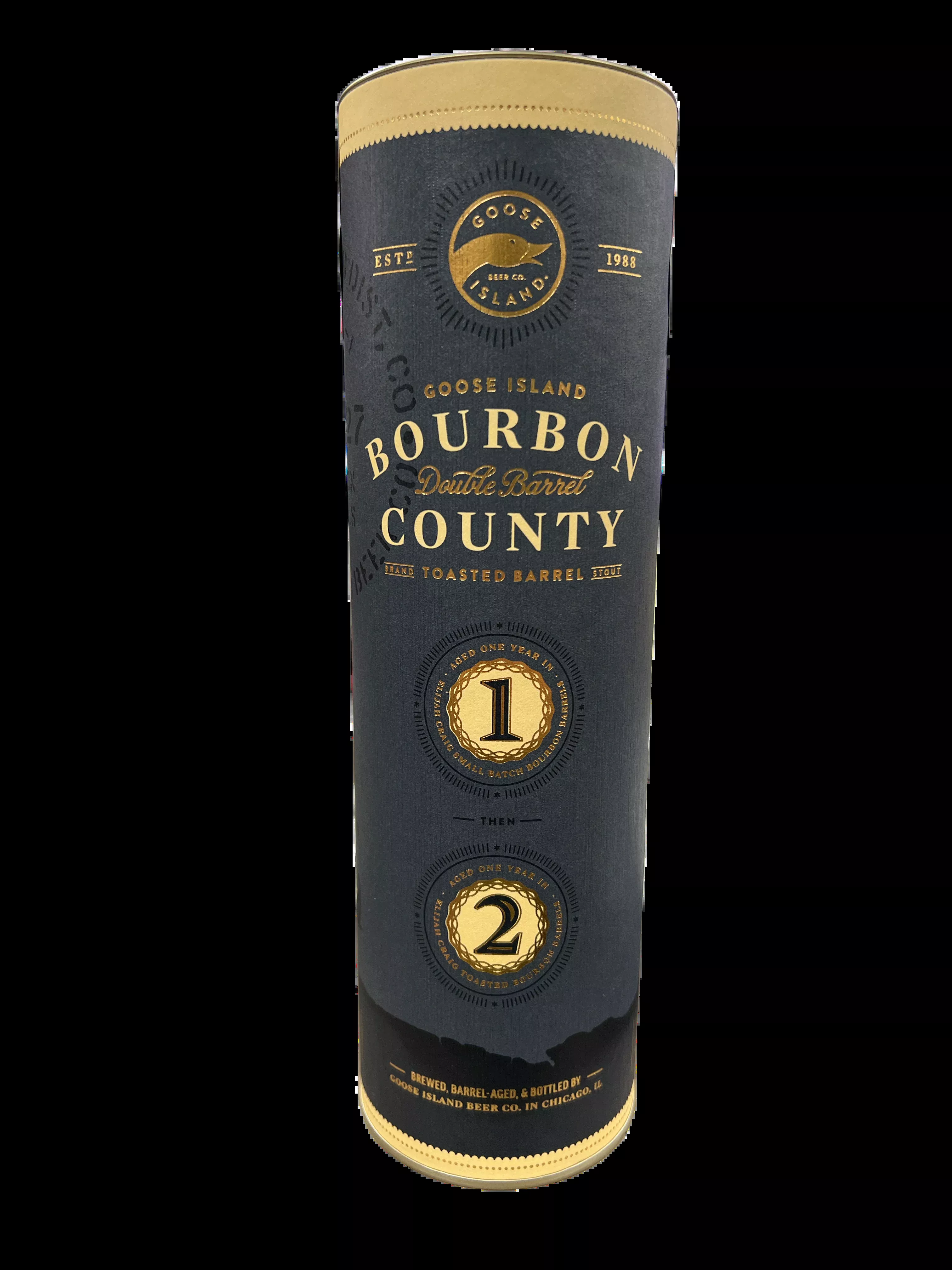 Goose Island Bourbon County Double Barrel Brand Toasted Barrel Stout 2021