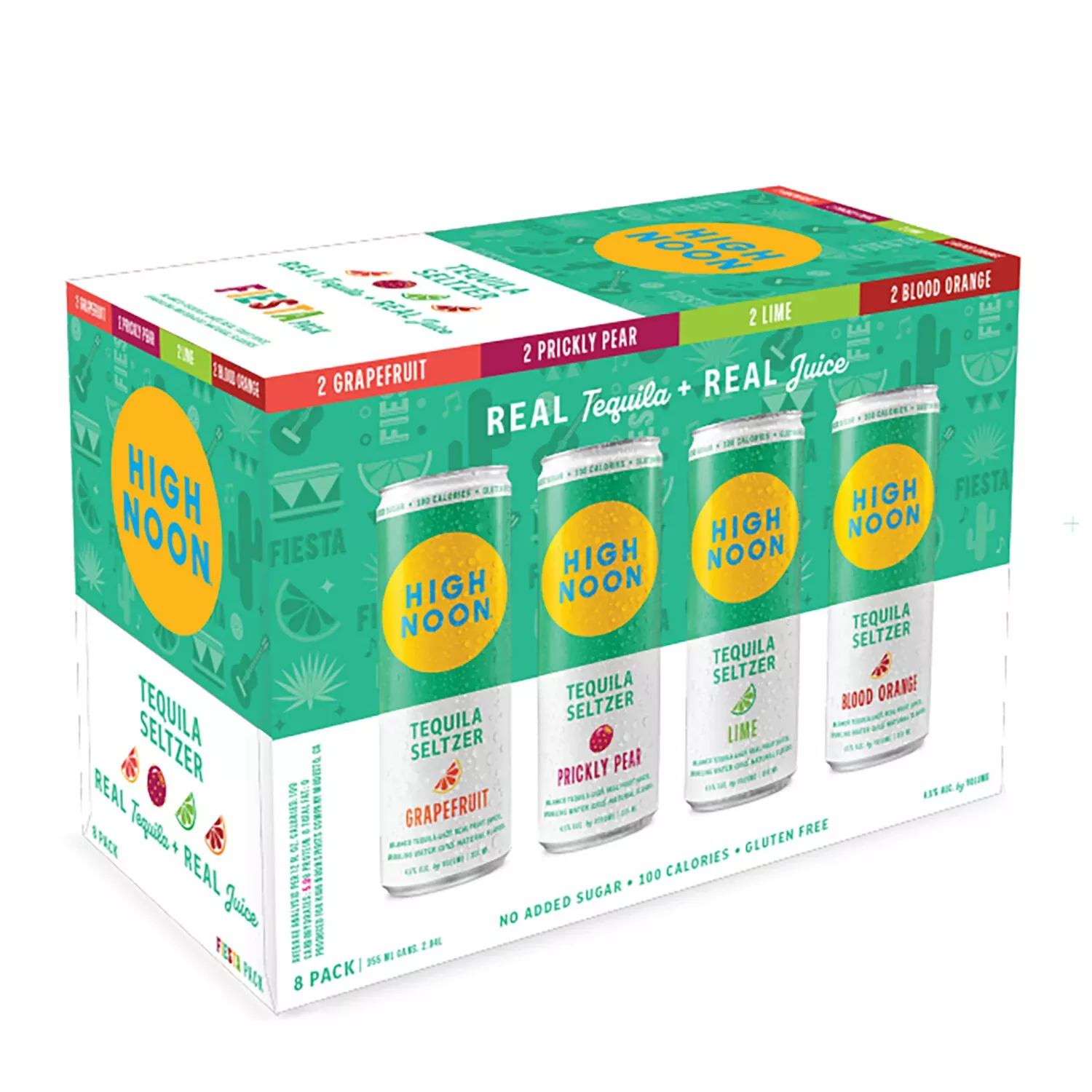 high-noon-fiesta-tequila-seltzer-variety-pack-355ml-can-8-pack High Noon Fiesta Tequila Seltzer Variety Pack 355ml Can 8-Pack
