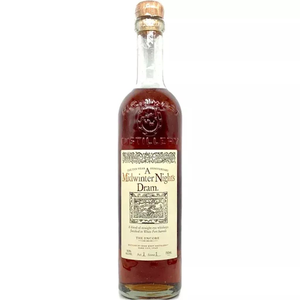 High West A Midwinter Night’s Dram The Encore Blend of Straight Ryes