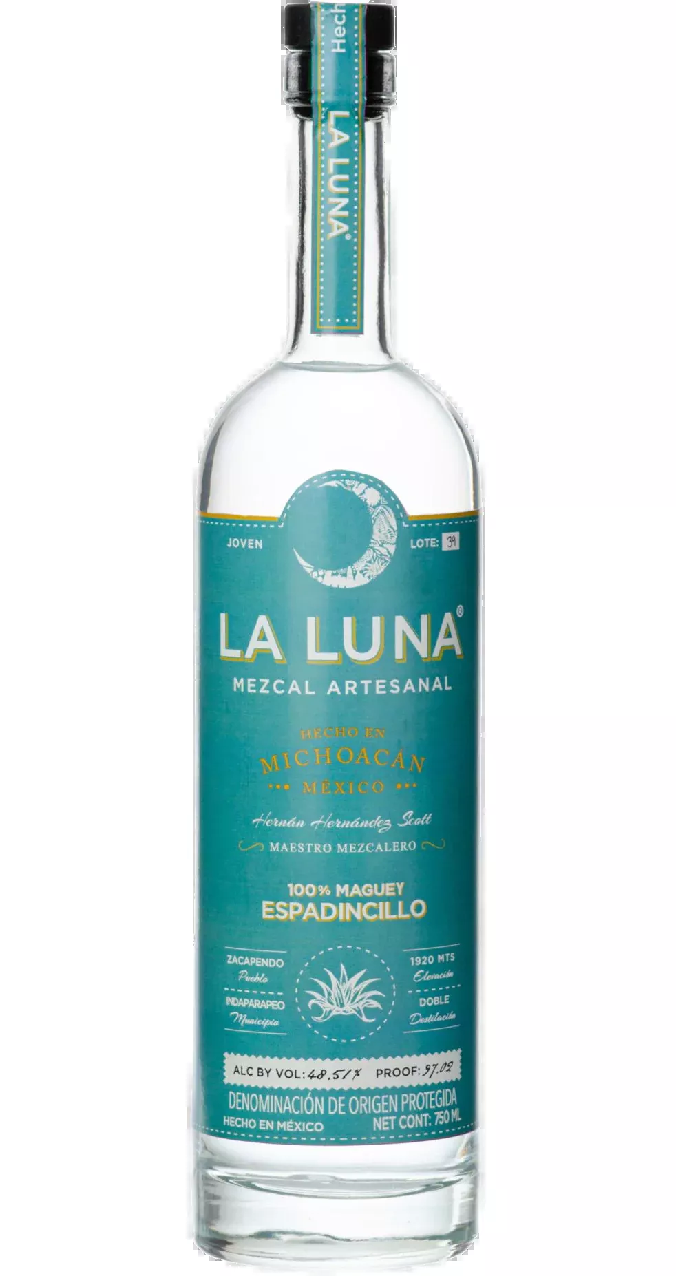 la-luna-mezcal-artesanal-espadincillo-750ml LA LUNA MEZCAL ARTESANAL ESPADINCILLO 750ML