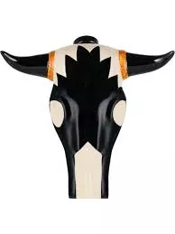 los-azulejos-trophy-head-bull-horn-reposado-tequila-750ml Los Azulejos Trophy Head Bull Horn Reposado Tequila 750ml