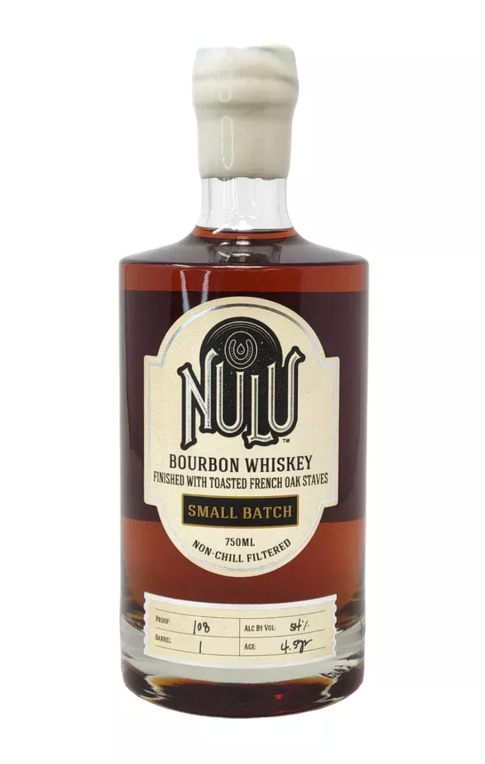 nulu-bourbon-small-batch-finished-in-toasted-french-oak-staves-kentucky-750ml NULU BOURBON SMALL BATCH FINISHED IN TOASTED FRENCH OAK STAVES KENTUCKY 750ML