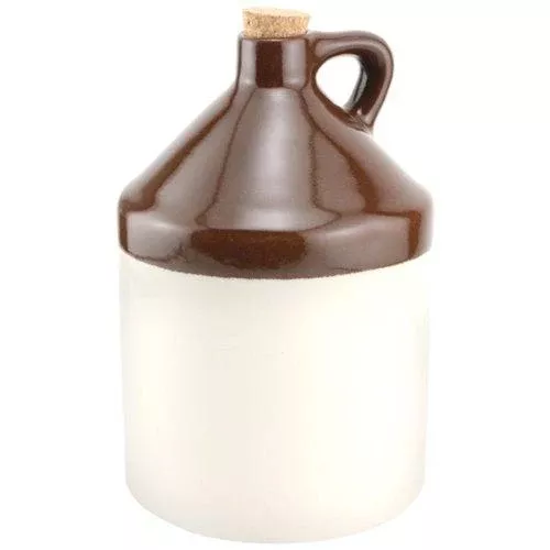 old-fashioned-stoneware-ceramic-moonshine-jug-growler-64-oz Old Fashioned Stoneware Ceramic Moonshine Jug Growler - 64 oz