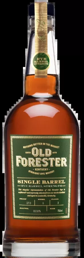 Old Forester Barrel Strength Single Barrel Rye Whiskey 750ml