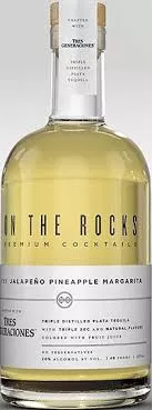 on-rocks-tres-generaciones-tequila-jalapeno-pineapple-margarita-ready-to-drink-c On The Rocks Tres Generaciones Tequila The Jalapeno Pineapple Margarita Ready To Drink Cocktail 375ml