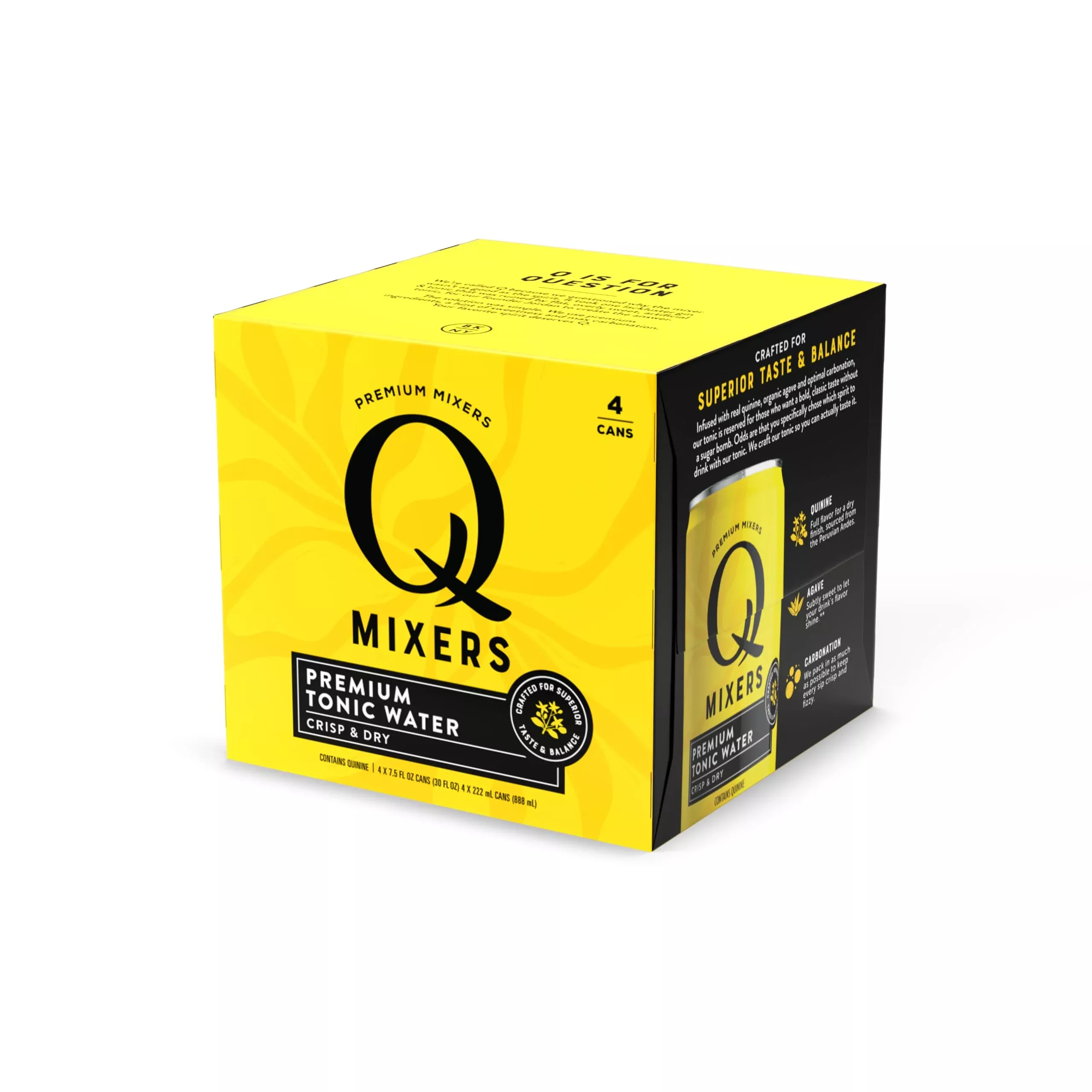 q-mixers-tonic-7-5-oz-can-4-pack Q Mixers Tonic 7.5-Oz Can 4-Pack