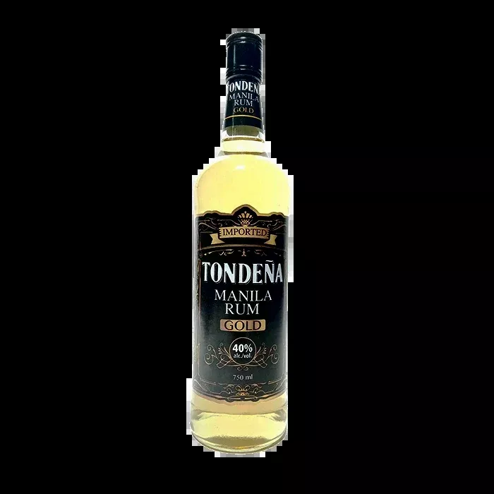 TONDENA MANILA RUM GOLD 750ML