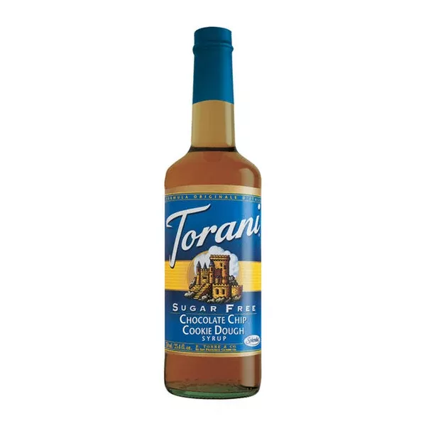 Torani Chocolate Chip Cookie Dough Sugar Free Syrup 750 ml
