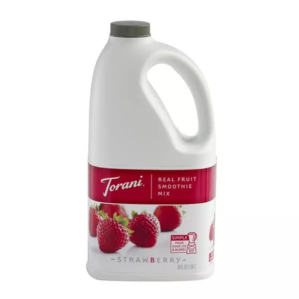 torani-strawberry-real-fruit-smoothie-64-oz Torani Strawberry Real Fruit Smoothie 64 oz
