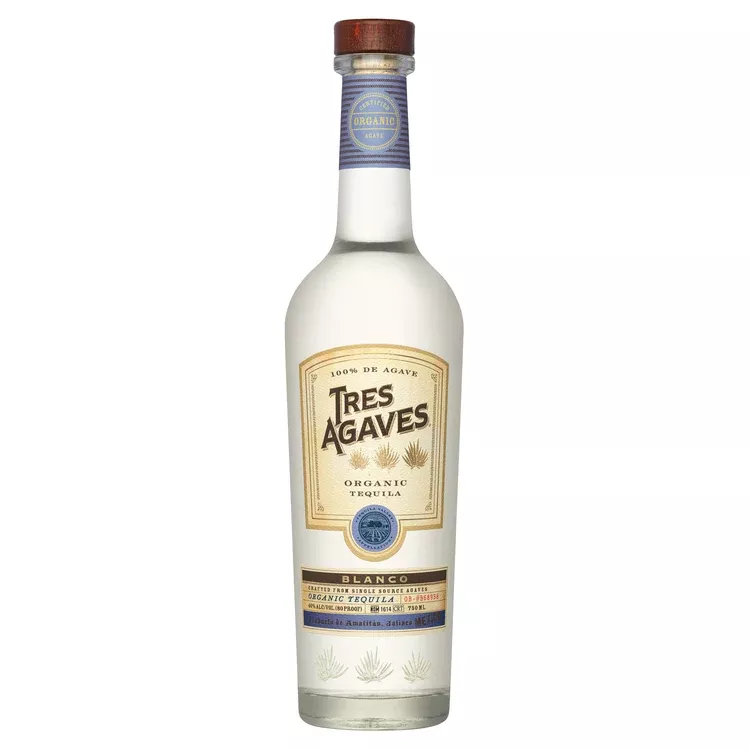 Tres Agaves Tequila Blanco 80 750Ml