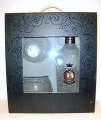 TSAR ALEXANDER VODKA FRANCE METAL BOX 750ML